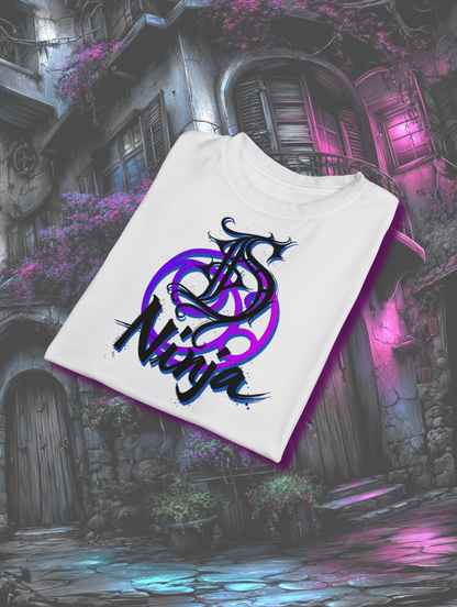 Die Hard Ninja Graphic Tee Unisex Cut & Sew