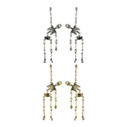 Personalized Skull Frame Earrings Exaggerated