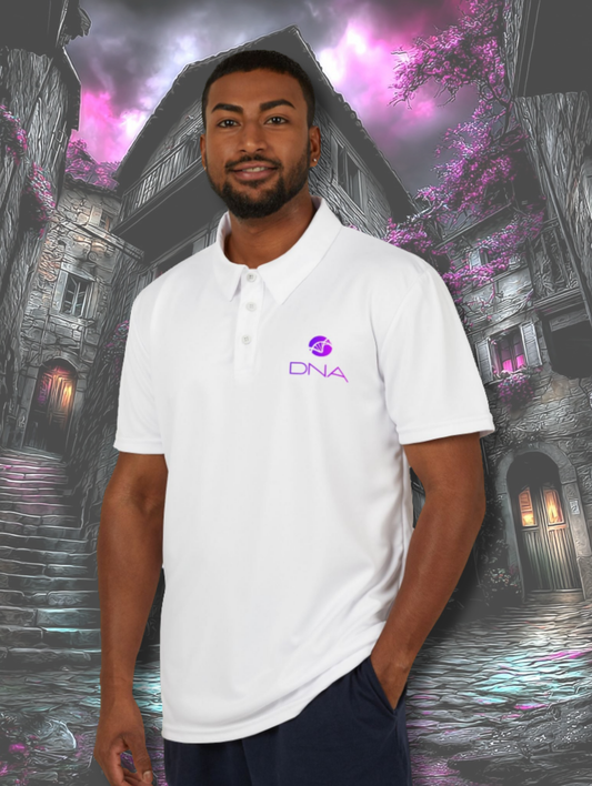 Die Hard Ninja Unisex Polo Shirt - Stylish DNA Design