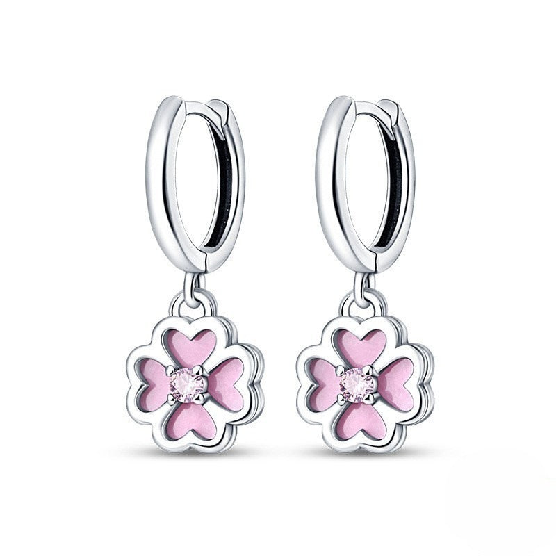 Fashion Special-interest High-grade Love Butterfly Star And Moon Earrings