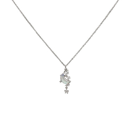 Moon Splash Star River Temperament Wild Necklace For Women