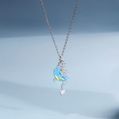 Moon Splash Star River Temperament Wild Necklace For Women