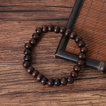 Cross-border Hot Selling Men's Multi-layer Leather Bracelet Combination Match Sets Hand-woven Simple Bracelet