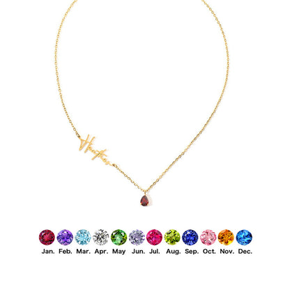 Stainless Steel Custom Name Necklace DIY Personalized