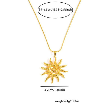 Titanium Steel Necklace Women's Gold High-grade Design Fashion Necklace