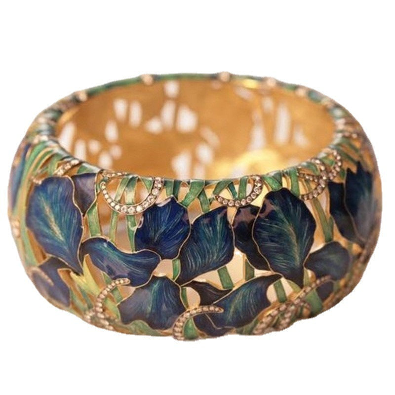 New Oil-plated Ring European And American Men's And Women's Hand Jewelry