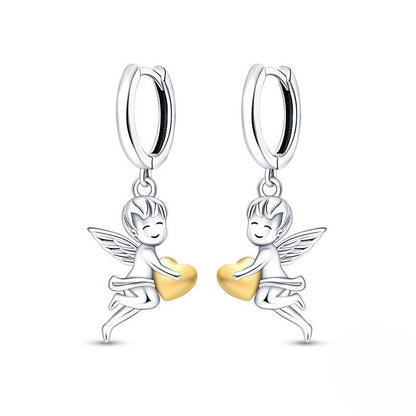 Fashion Special-interest High-grade Love Butterfly Star And Moon Earrings