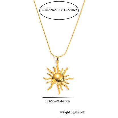 Titanium Steel Necklace Women's Gold High-grade Design Fashion Necklace